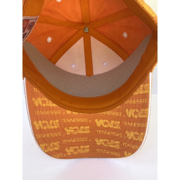 Vintage New Tennessee VOLS All Over Print Embroidered T Strapback Hat Cap - Picture 8 of 8